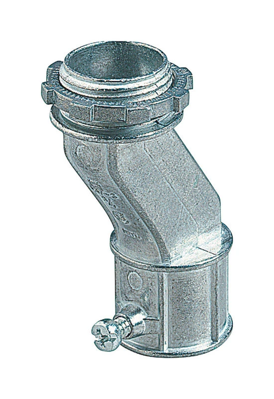 Conduit Fitting, EMT Offset Connector, 1/2-In.
