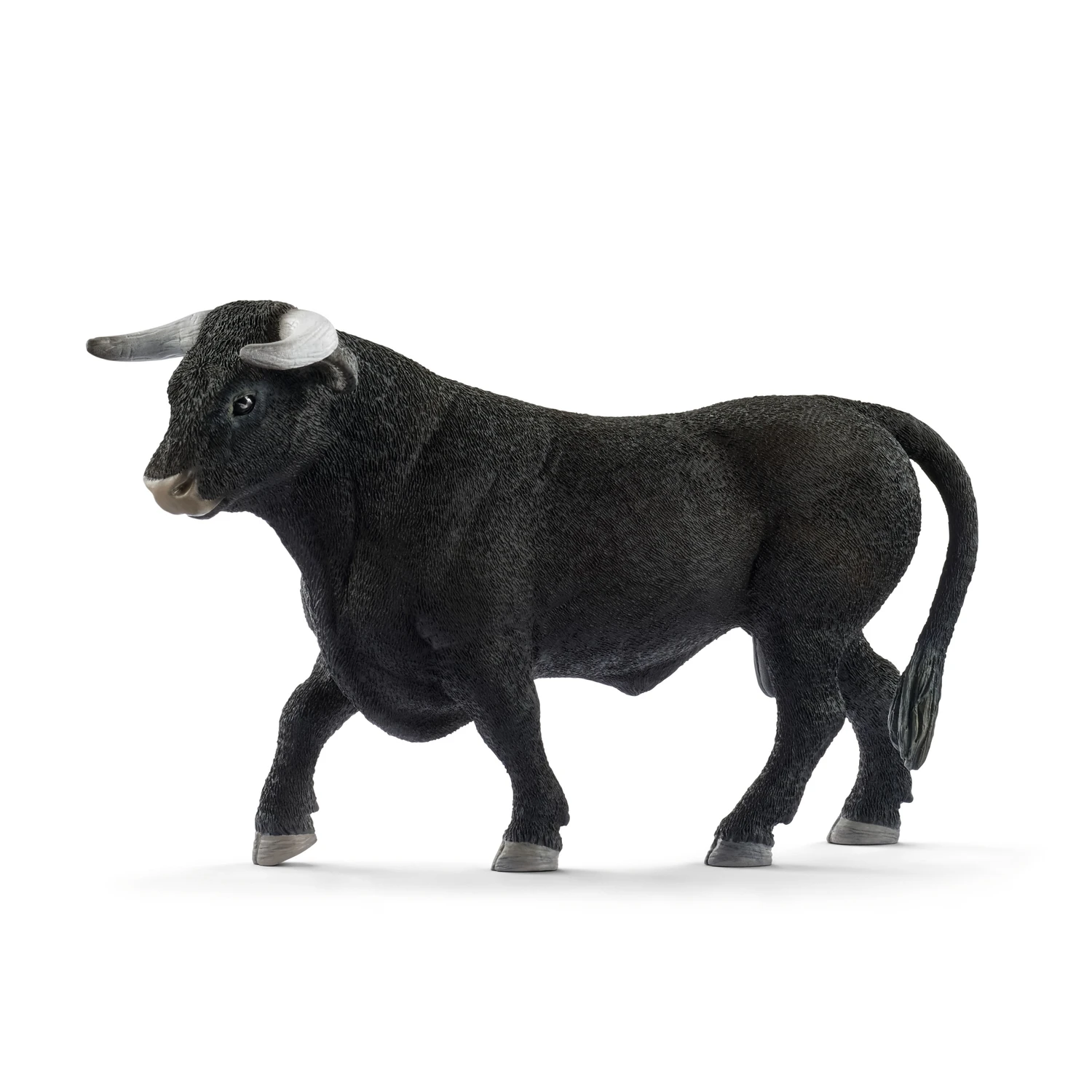 Schleich Farm World Black Bull Toy Black