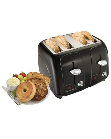 24201 Cool Touch 4 Slice Toaster - Black Finish