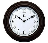 11.5 Inch Plastic Wall Clock - Model 4345g - Quartz Analog