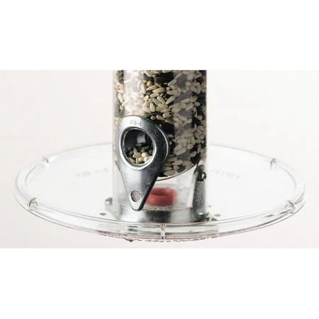7.5-inch Seed Tray For Bird Feeders - Clear Accessory Attachment