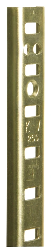 Knape & Vogt Steel Heavy Duty Shelf Pilaster 23 Ga. 60 in. L 250 lb.