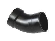 3 In. Hub X Spigot 45 Degree Street Abs Elbow (1/8 Bend)