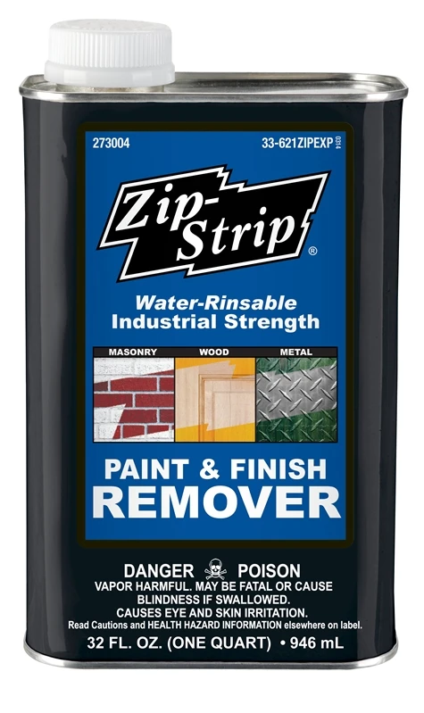 Zip-strip Industrial Strength Paint & Finish Remover, 32 Oz. Professional Strength