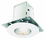 Dy6408 5-inch Recessed Light Kit With Non-ic Housing And White Trim