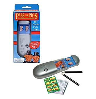 Pass The Pigs Game By Winning Moves - Fun Family Dice Game