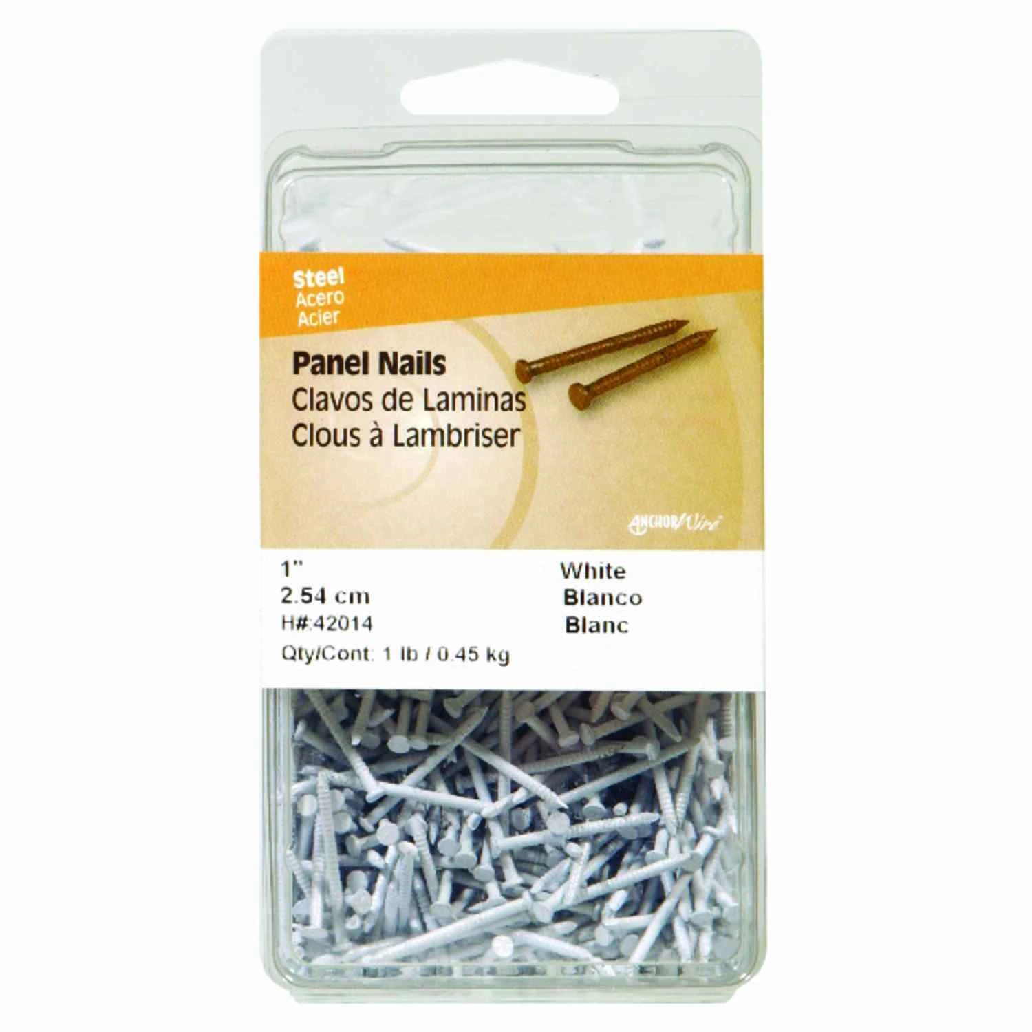 Hillman 1-5/8 in. Panel Steel Nail Flat Head Hillman 1-5/8 in. Panel Steel Nail Flat Head
