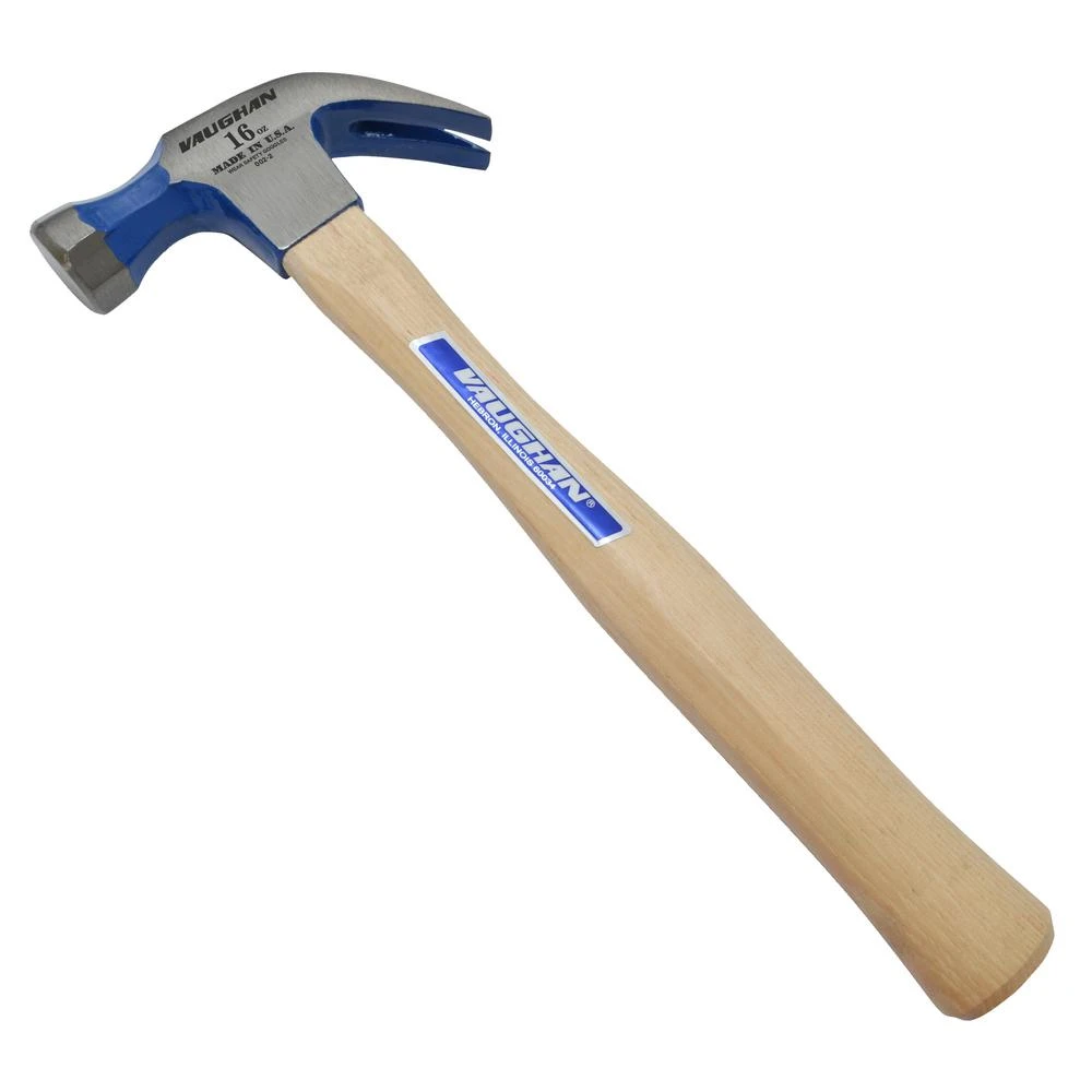 16 Oz. Carbon Steel Claw Hammer With 13 In. Octagon Hickory Handle - Model Do16