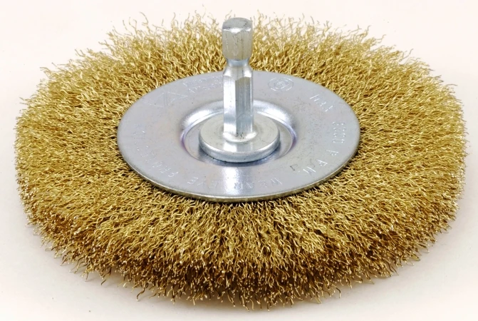 16791 3 Inch Coarse Wire Wheel Brush With 1/4 Inch Hex Shank