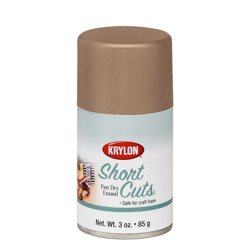 Krylon Short Cuts Gloss True Taupe Spray Paint 3 oz