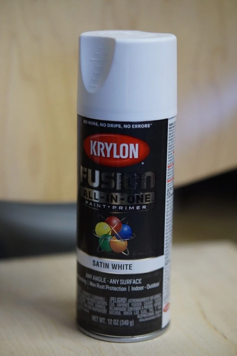 Fusion All-in-one Satin Spray Paint & Primer, 12 Oz, White