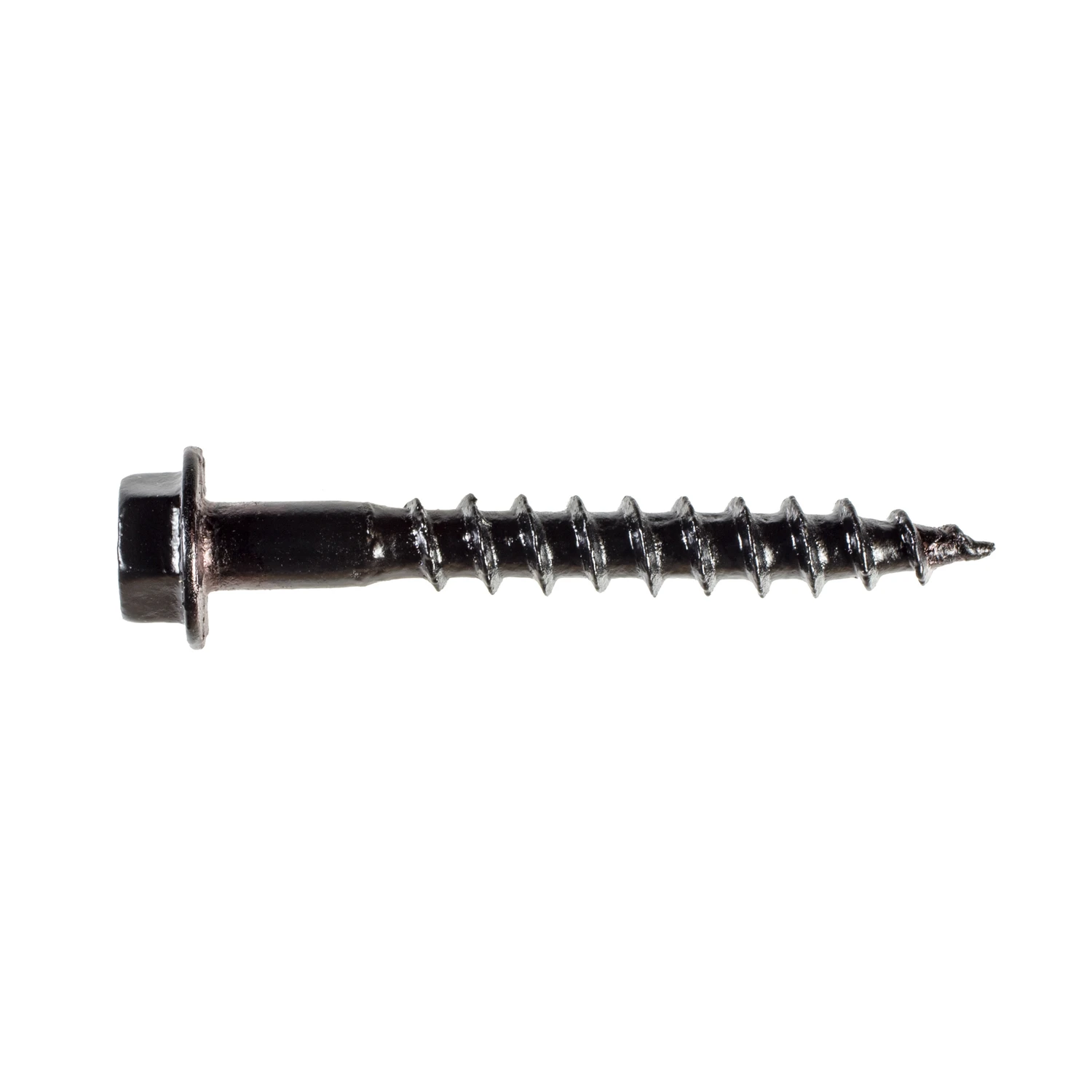 Outdoor Accents Connector Screws, #10 x 1-1/2 In., Black, 50-Pk.