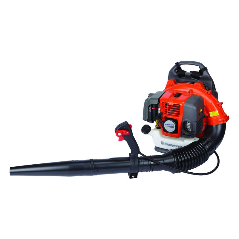 Professional Backpack Gas Leaf Blower with 2.15 Horsepower 50.2 Cubic Centimeter Engine and 251 Miles Per Hour Air Speed