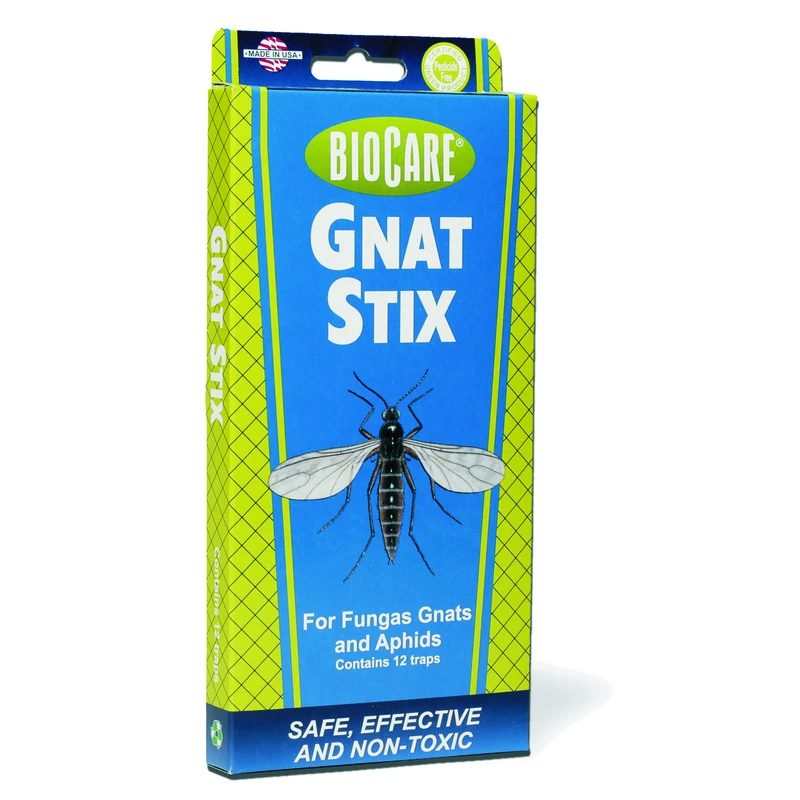 Enoz BioCare Gnat Stix Disposable Indoor Insect Trap (12-Pack)