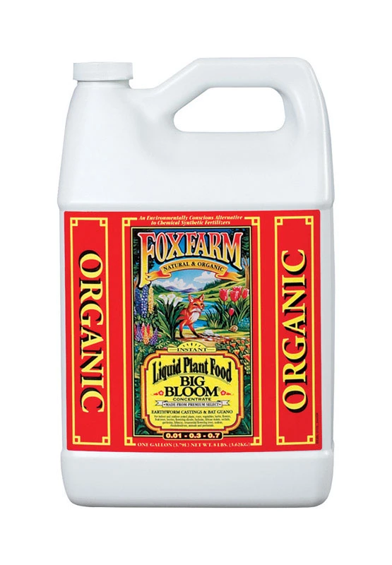 Big Bloom Liquid Plant Food Concentrate, 1 Gallon, Organic Blossom Builder