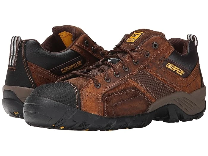 Argon Men's Safety Toe Leather Work Boots Size 8.5 Wide