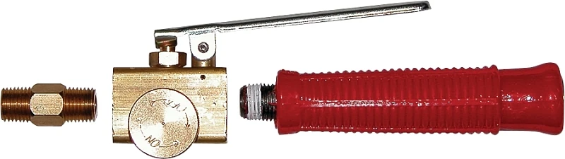 Brass Squeeze Valve with Handle for Precise Flow Control