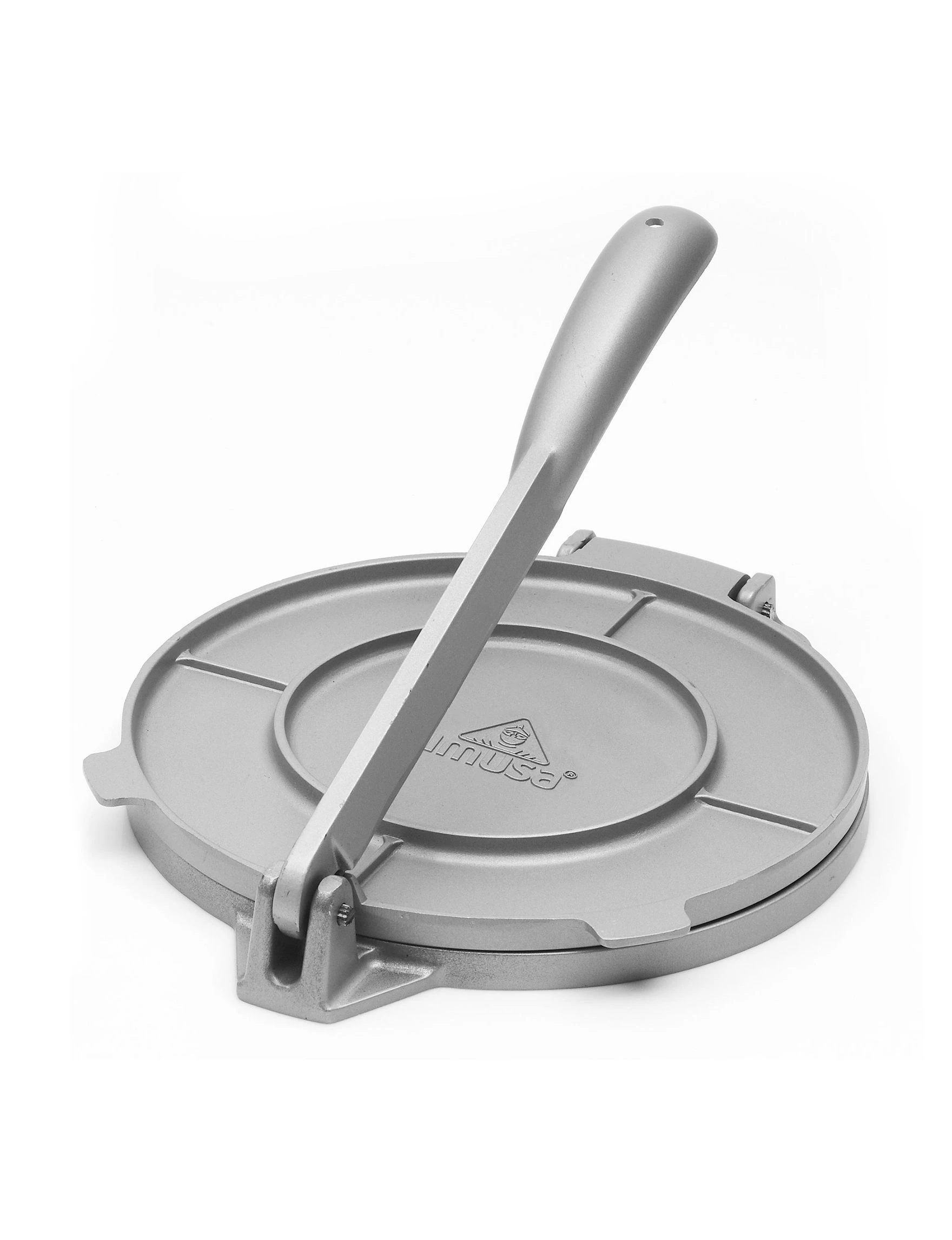 Cast Aluminum Tortilla Press, 8 Inch Diameter, Durable and Lightweight