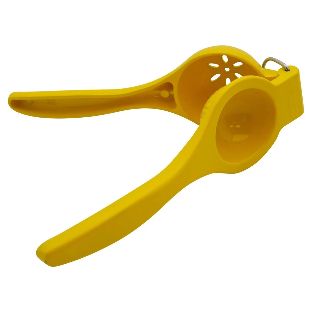 Victoria-70007 Yellow Cast Aluminum Lemon Squeezer For Easy Citrus Juicing