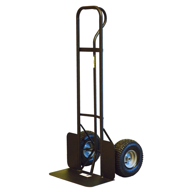 P-handle Hand Truck 49977, 1000 Lb Capacity, Pneumatic Tires, Heavy-duty