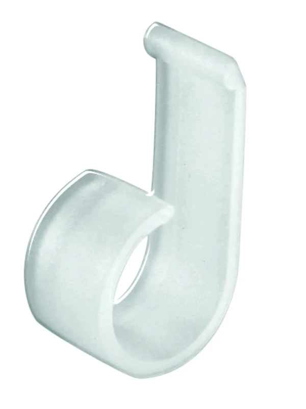 Clear Siding Light Hooks, 20 Count, Model 73015-20coscc, Easy Attach For Holidays