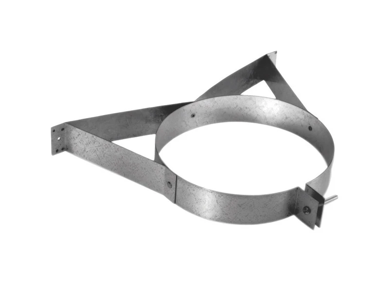 Duraplus Wall Chimney Strap, 6-In.