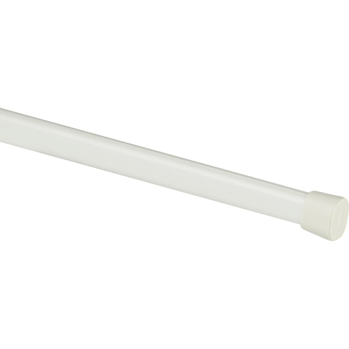 Hansen Oval Spring Rod, White, 5/8 x 36 to 60 In.