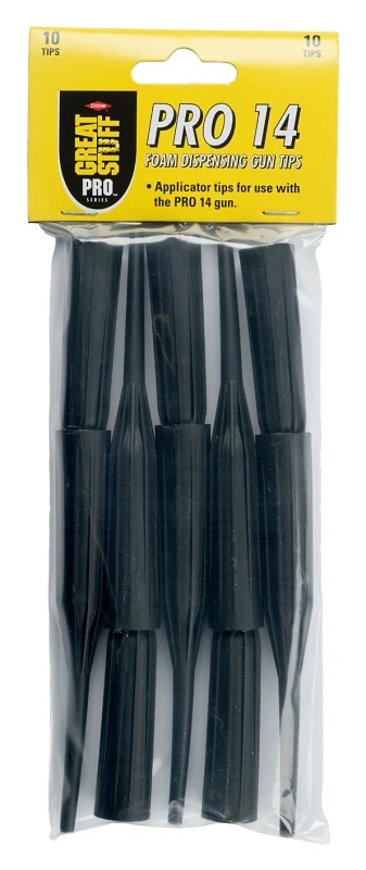 Pro-Gun Foam Dispensing Gun Tips, 10-Pk.