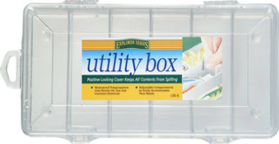 UB6 UTILITY BX W 6 COMPARTMNTS