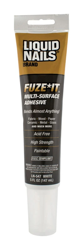 Fuze-it 5 Oz. All Surface Construction Adhesive - Strong, Flexible Bond