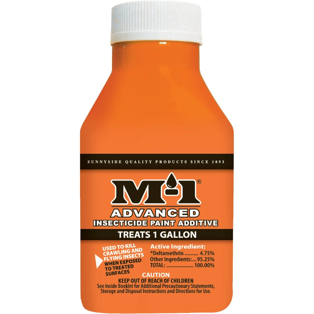 M-1 Advanced Insecticide Paint Additive, 1.68 Oz. For Interior/exterior Use