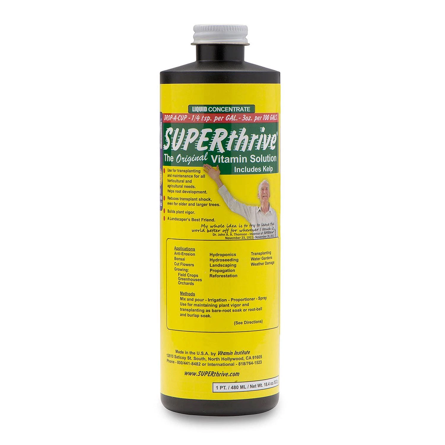 1 Pint Concentrate Liquid Plant Vitamin Solution For All-season Use