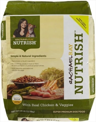 Real Chicken & Veggies Recipe Dry Dog Food, 28 Lb. Bag