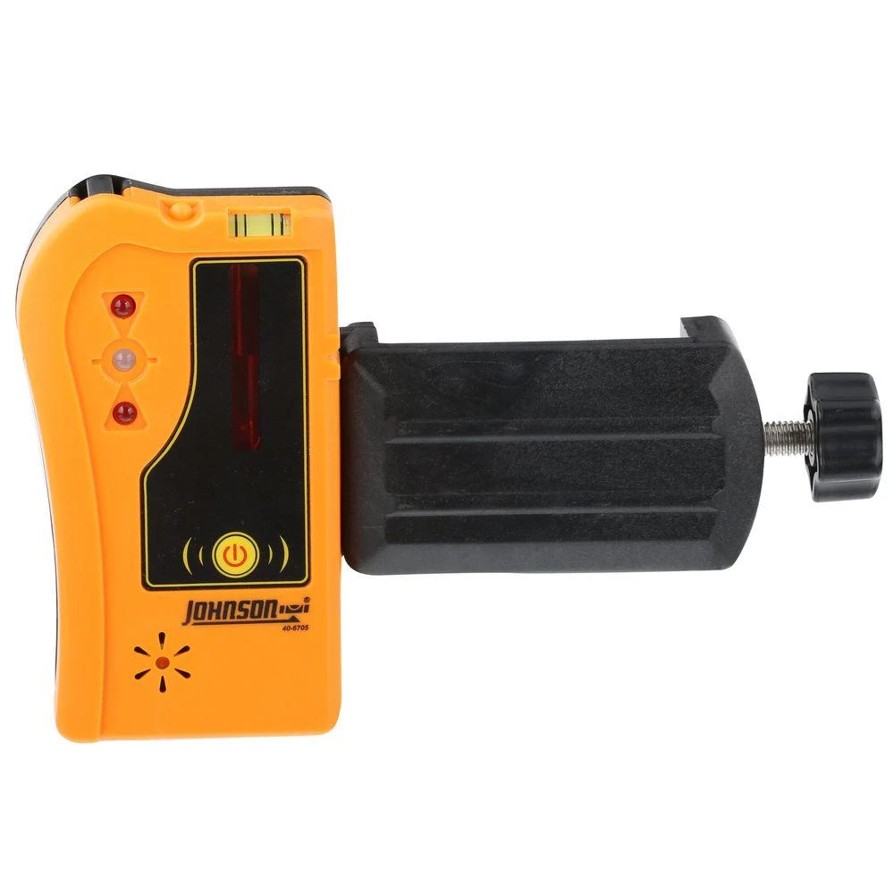 Level 40-6705 Red Beam Laser Detector With Clamp For Precise Leveling