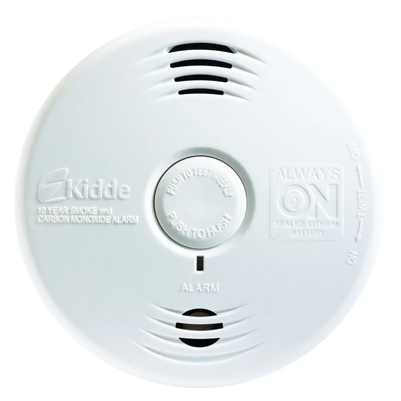Worry-free 10-year Battery-powered Smoke And Carbon Monoxide Detector Model P3010cu