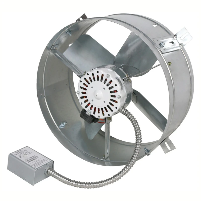 Cx1500 Standard Galvanized Gable Mount Attic Ventilator Fan 1300 Cfm