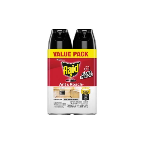 Ant & Roach Killer, Fragrance-Free, 17.5-oz., 2-Pk.