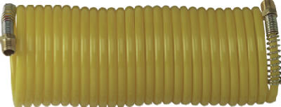 1/4 In. X 25 Ft. Nylon Recoil Air Hose - 150 Psi