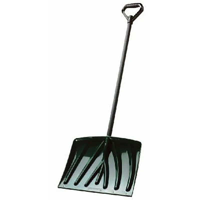 18 In. W X 48 In. L Poly Snow Shovel With Steel Core And Wear Strip