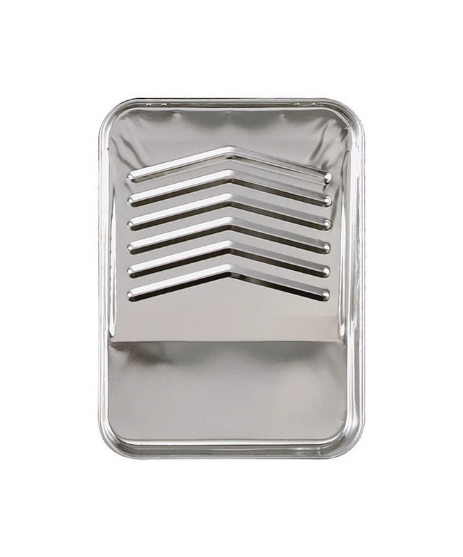 Paint Roller Tray, Metal, 9 In.