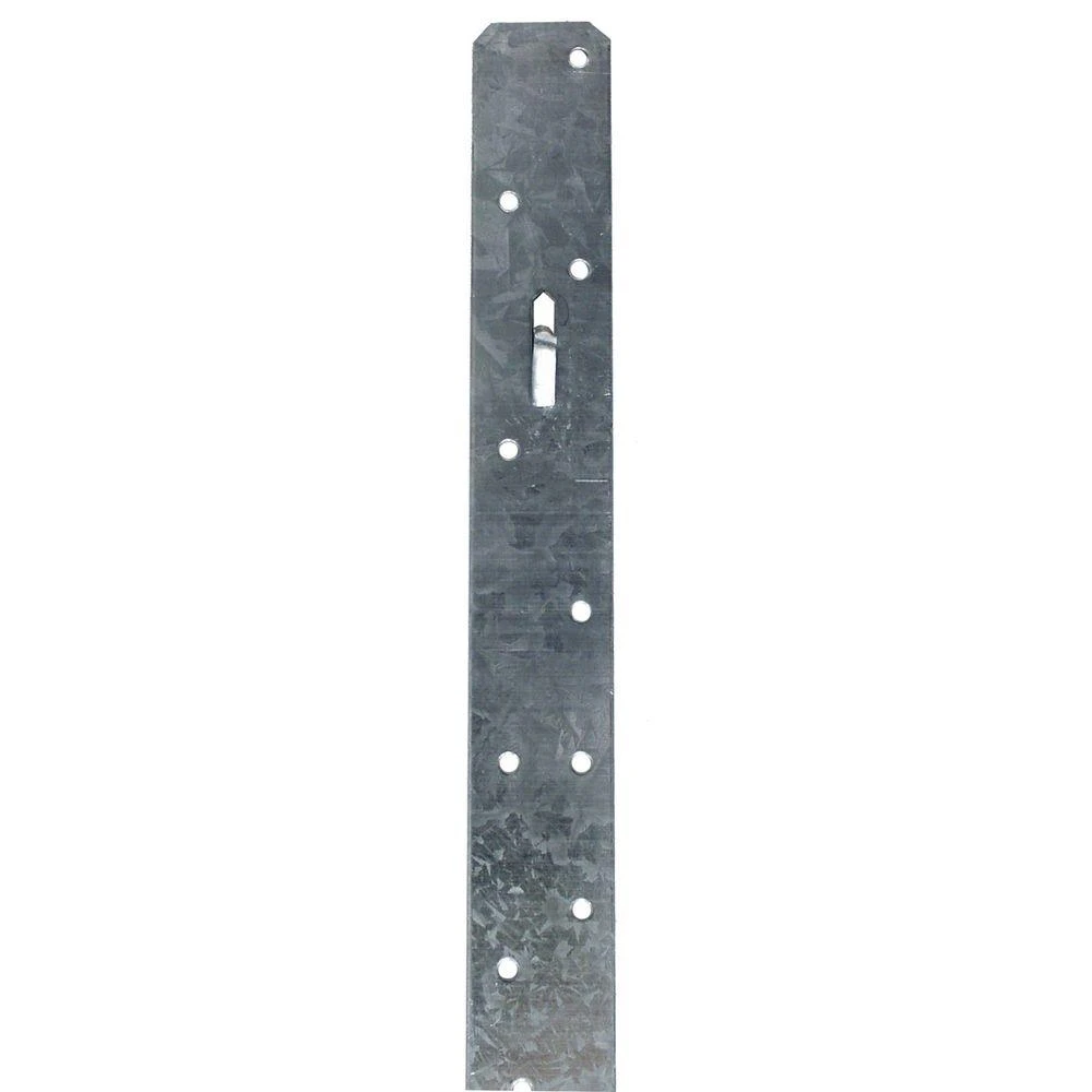 22 In. Steel 16 Gauge Strap Tie St22 For Construction