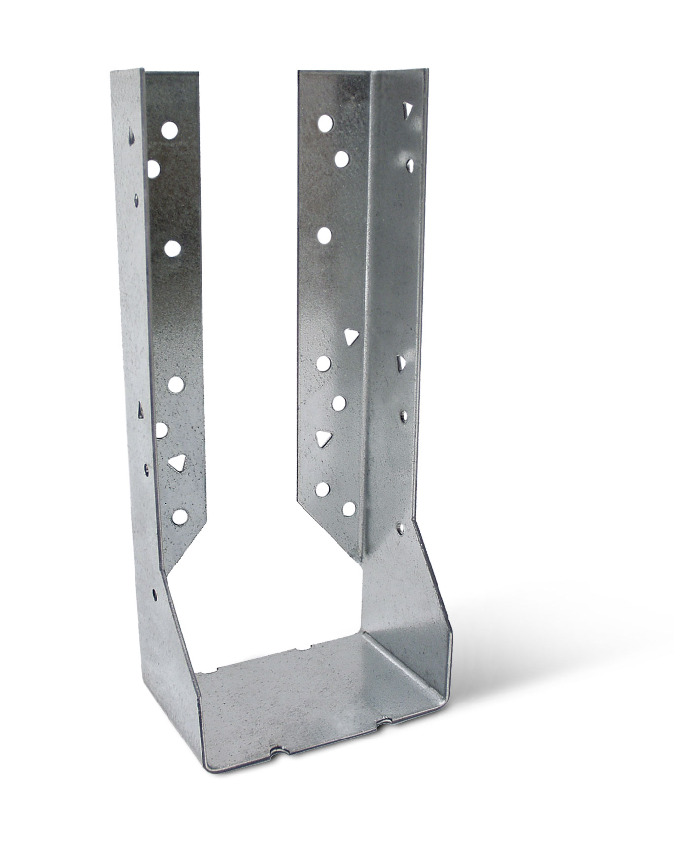 Huc410 4 X 10 Concealed Flange Face Mount Joist Hanger, Galvanized Steel