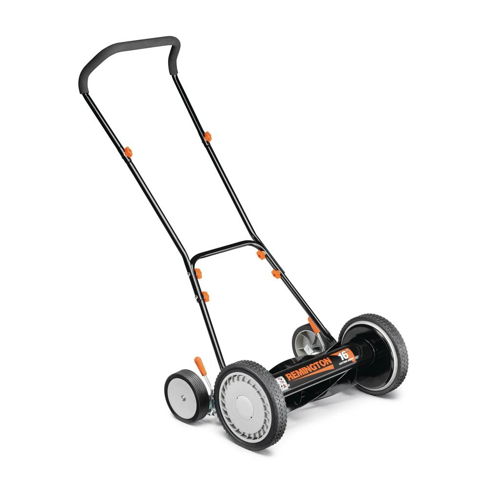 16-Inch Push Reel Lawn Mower RM3000 with 9 Adjustable Cutting Heights