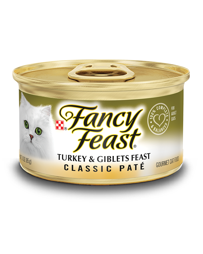 Classic Turkey & Giblets Canned Cat Food, 3 oz.