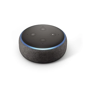 Echo Dot (3rd Generation) Smart Speaker With Alexa - Charcoal Color