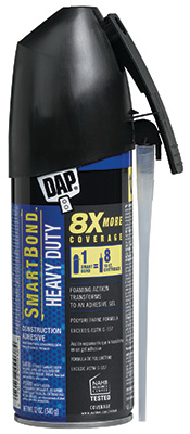 Smartbond Heavy Duty Construction Adhesive, 12-ounce, Model 00038