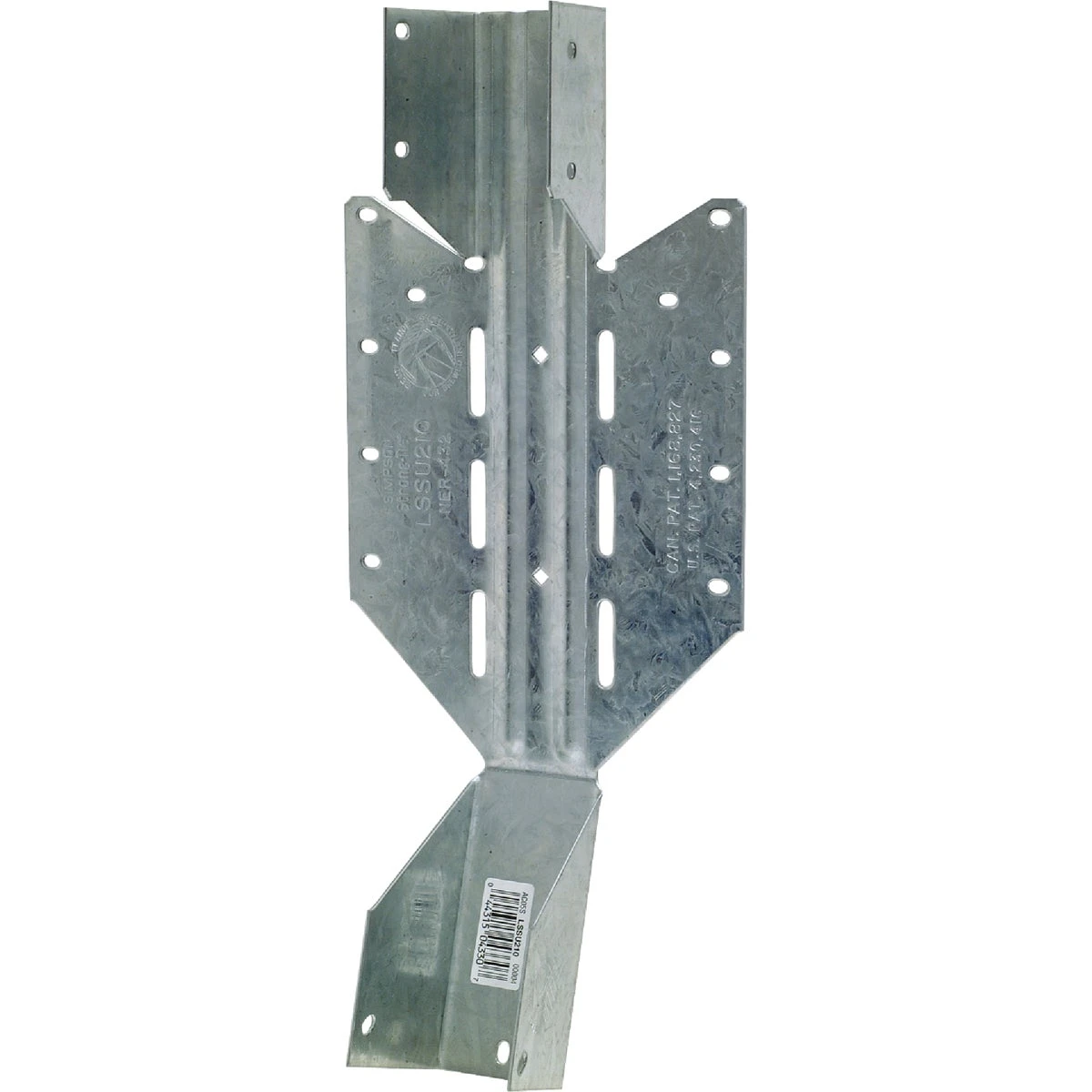 2 In. X 10 In. 18-gauge Adjustable U Joist Hanger Lssu210