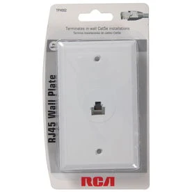 WALL PLATE CAT5/CAT6