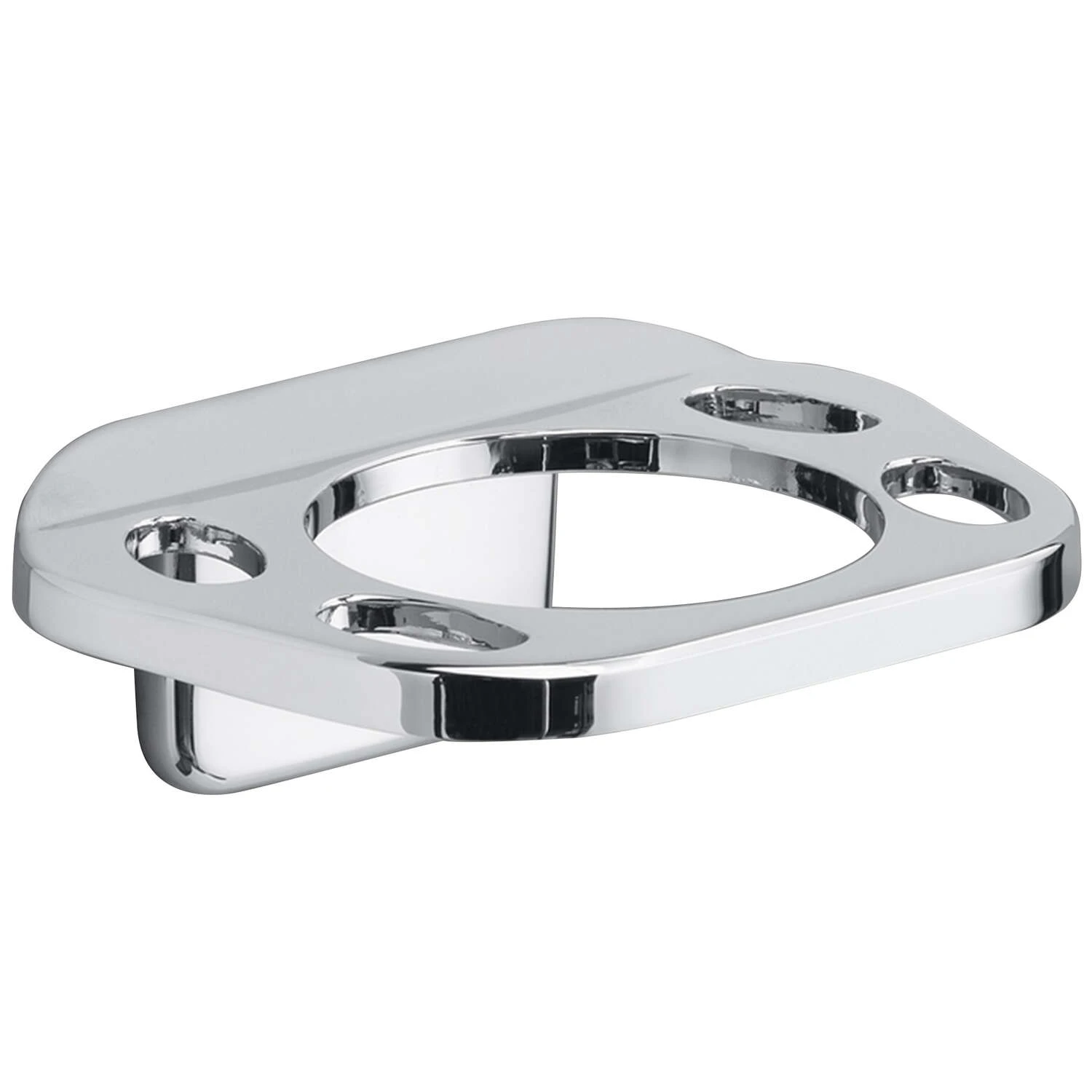Futura Wall-mounted Toothbrush Holder, Chrome, Model D2405pc