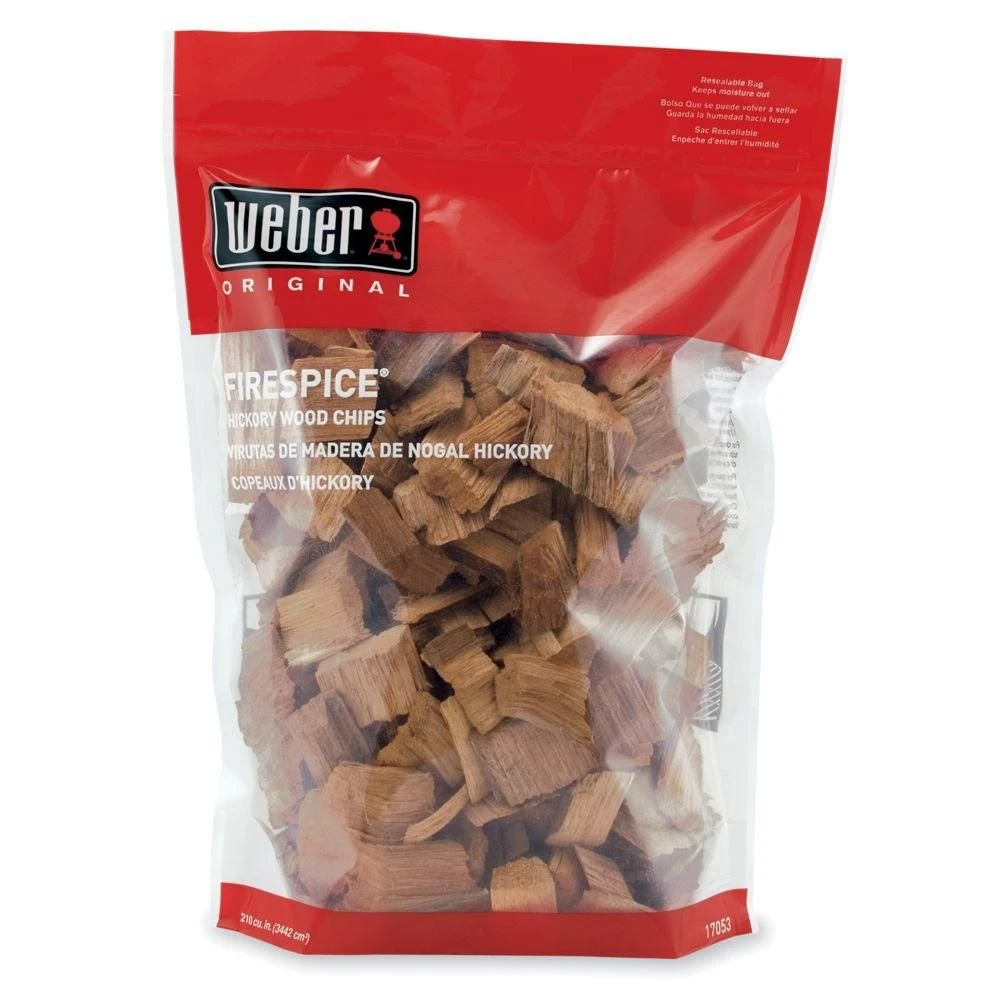 17053 3-pound Hickory Wood Chips For Grilling And Smoking